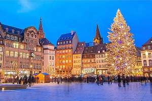 Noël en camping car à Strasbourg