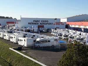 Parc expo Rennes Aéroport salon du camping-car du 15 au 18 Février 2019