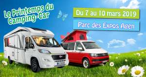 Salon du camping-car à Agen 7 au 10 Mars
