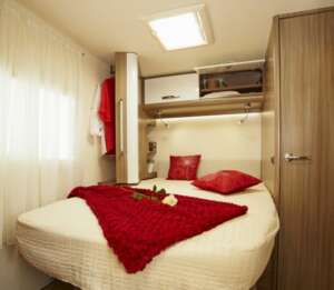 French bed for motorhomes