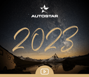 bonne année 2023 de AUTOSTAR contructeur de camping-cars