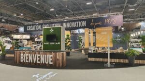 AUTOSTAR STAND AT THE VILLEPINTE MOTORHOME SHOW